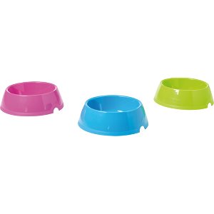 madskåle til hunde og katte, i plastik i pink, blå, grøn, PICNIC, skål