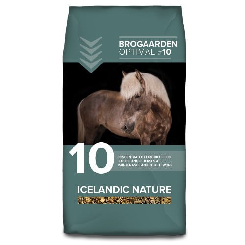 En sæk foder til islænder fra Brogaarden