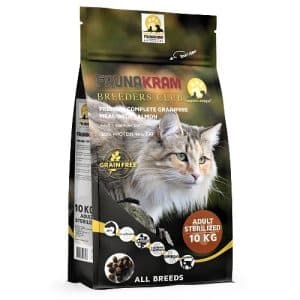 sæk med 10 kg kattefoder