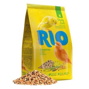 Gul pose med Rio kanariefoder 500 gram
