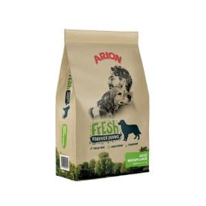 3 kg hundefoder i pose, Arion fresh Adult medium/large