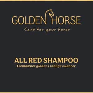 Golden Horse logo, All Red Shampoo