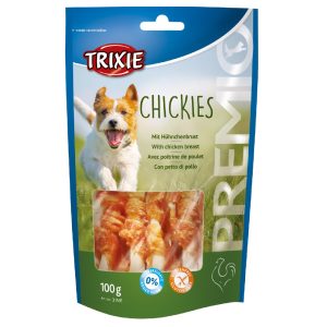 Blå Trixie pose med hundesnacks, Chickies